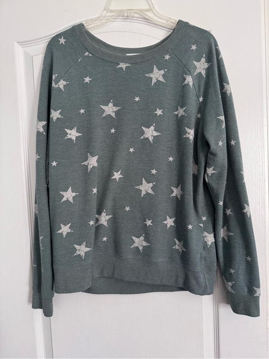 Grayson Threads Sweaters - Star-Print Women’s Sweater - Green